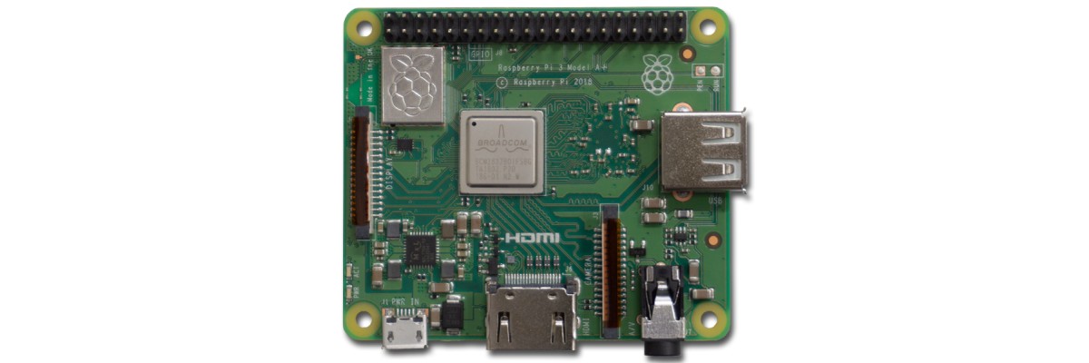 Das Raspberry Pi 3 Modul A+  - 