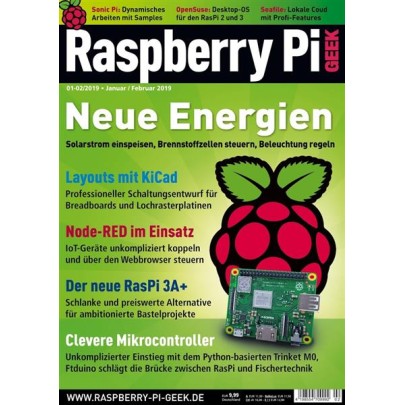 Raspberry Pi Geek - Ausgabe 01-02/2019