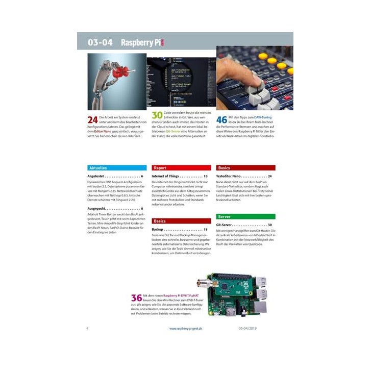 Raspberry Pi Geek - Ausgabe 03-04/2019