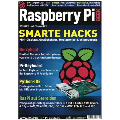 Raspberry Pi Geek - Ausgabe 07-08/2019