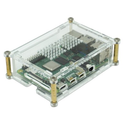 transparentes Acryl Gehäuse für Raspberry Pi 4