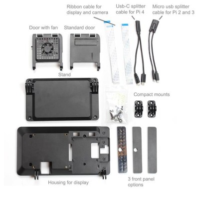 SmartiPi Touch 2 Display Gehäuse