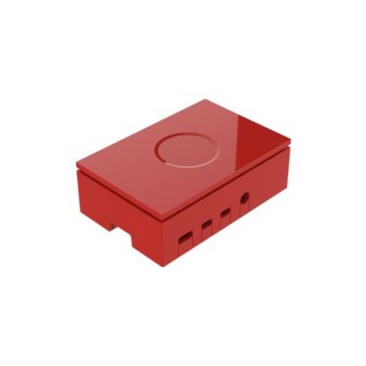 ABS Gehäuse Rot für Raspberry Pi 4