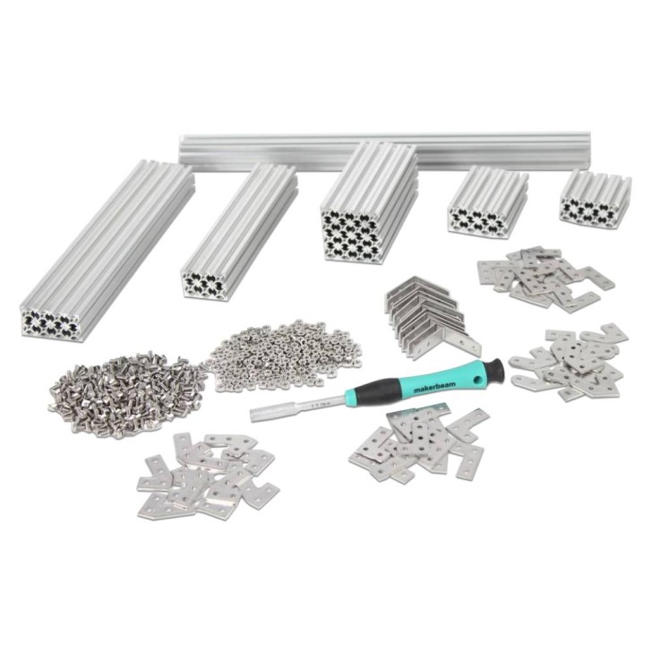 MakerBeam Standard Starterkit Silber