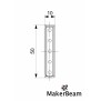 MakerBeam Profilverbinder 12 Stk.