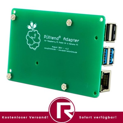 Pixtend Adapter für Raspberry Pi Hat Modelle