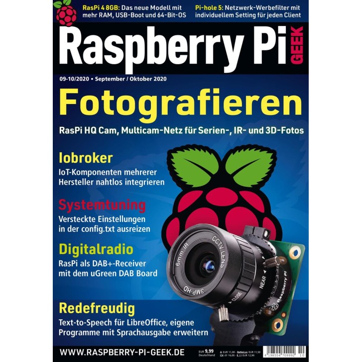 Raspberry Pi Geek - Ausgabe 09-10/2020