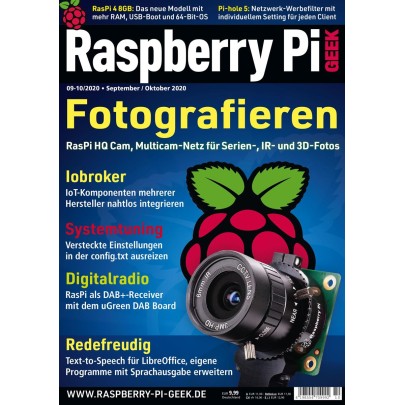 Raspberry Pi Geek - Ausgabe 09-10/2020