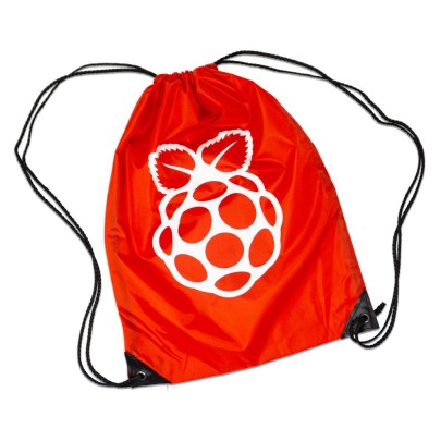 Raspberry Pi Rucksack mit Logo