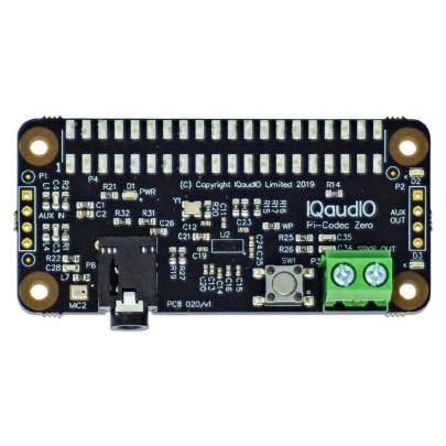 IQaudio Codec Zero für Raspberry Pi ZERO (W & WH)