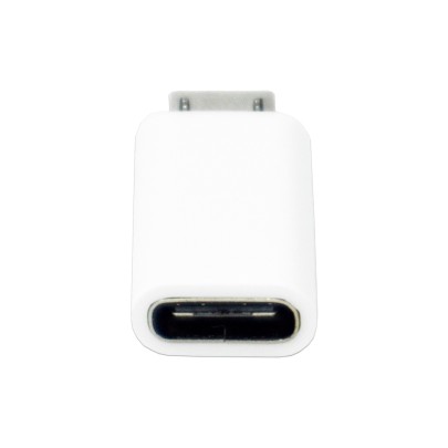 USB-C (F) zu Mikro USB (M) Adapter weiß