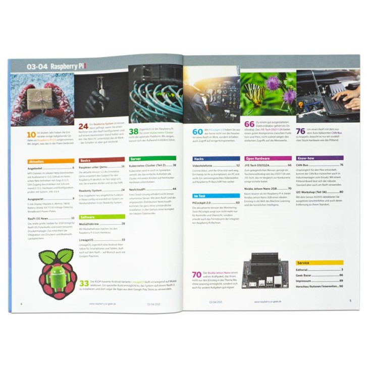 Raspberry Pi Geek - Ausgabe 03-04/2021