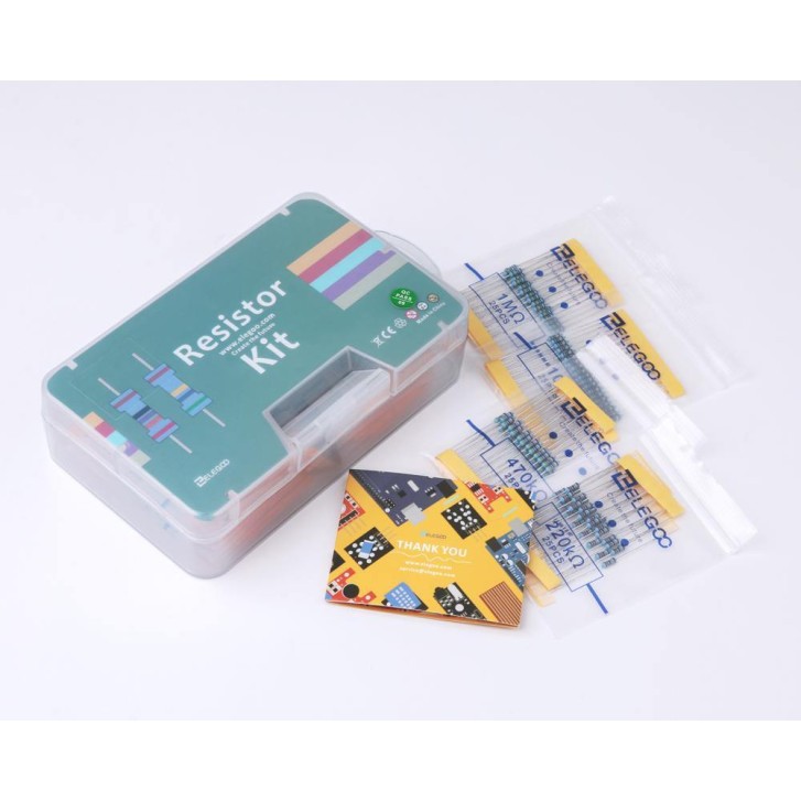 ELEGOO Widerstände Kit von 0 bis 1M Ohm