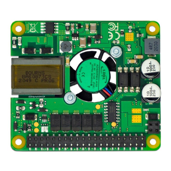 Raspberry Pi PoE+ HAT