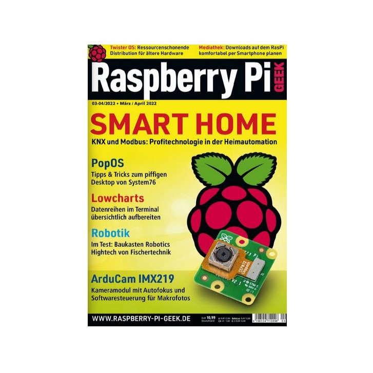 Raspberry Pi Geek - Ausgabe 03-04/2022