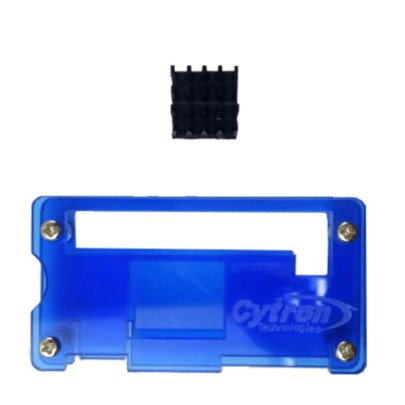 Raspberry Pi Zero Acryl Gehäuse blau