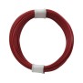 Kupferschalt Litze 0,04 mm&sup2; / 10 m rot