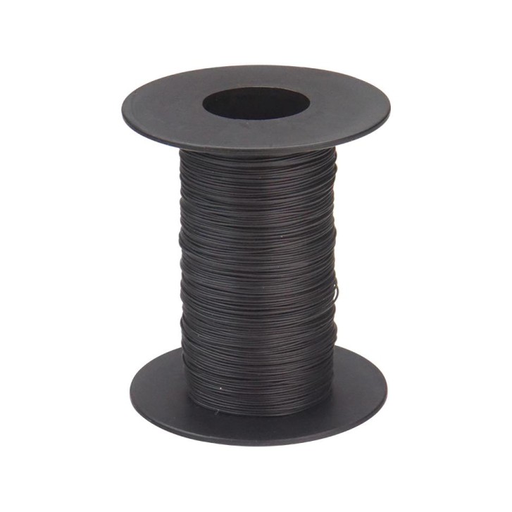 Kupferschalt Litze 0,04 mm² / 100 m schwarz