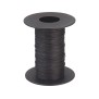 Kupferschalt Litze 0,04 mm&sup2; / 100 m schwarz