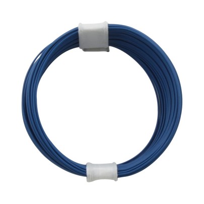 Kupferschalt Litze 0,04 mm² / 10 m blau