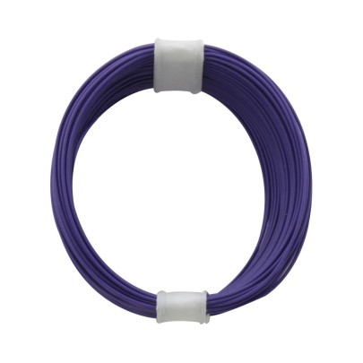 Kupferschalt Litze 0,04 mm² / 10 m violett