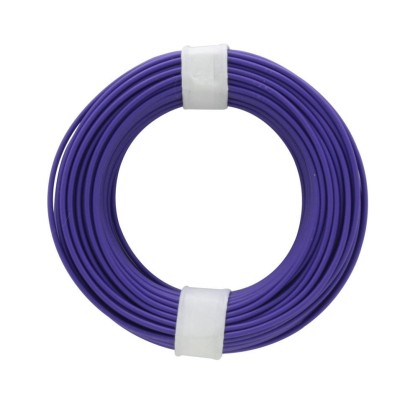 Kupferschalt Litze  0,14 mm² / 10 m / violett