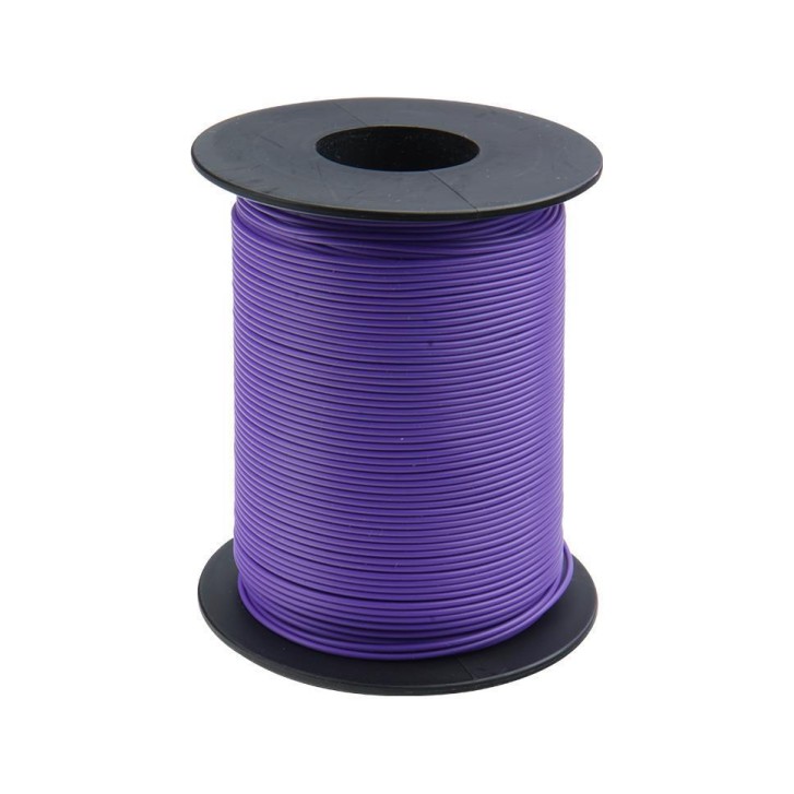 Kupferschalt Litze 0,14 mm² / 100m violett