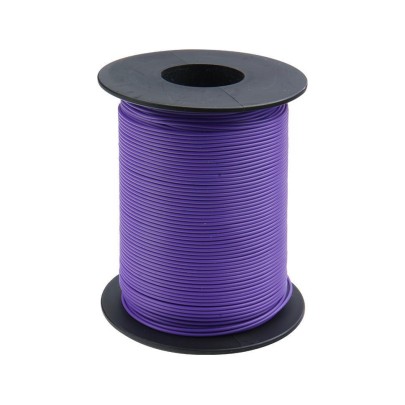 Kupferschalt Litze 0,14 mm² / 100m violett