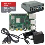 Raspberry Pi 4 Modell B Premium Bundle RPi4 mit 4GB RAM SanDisk MicroSD 128 GB Argon ONE M.2 HDMI zu HDMI 1m Offizielles 5V NT 1.5m - USB-C