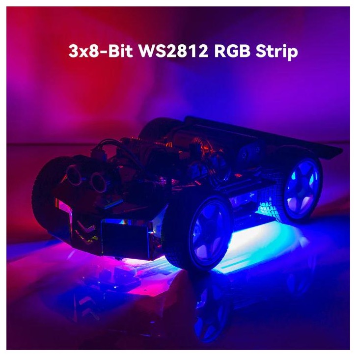 SunFounder 4WD Robot Car Kit für Raspberry Pi Pico