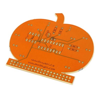 Halloween Kürbis Pi Lötset für Raspberry Pi (555 Timer)