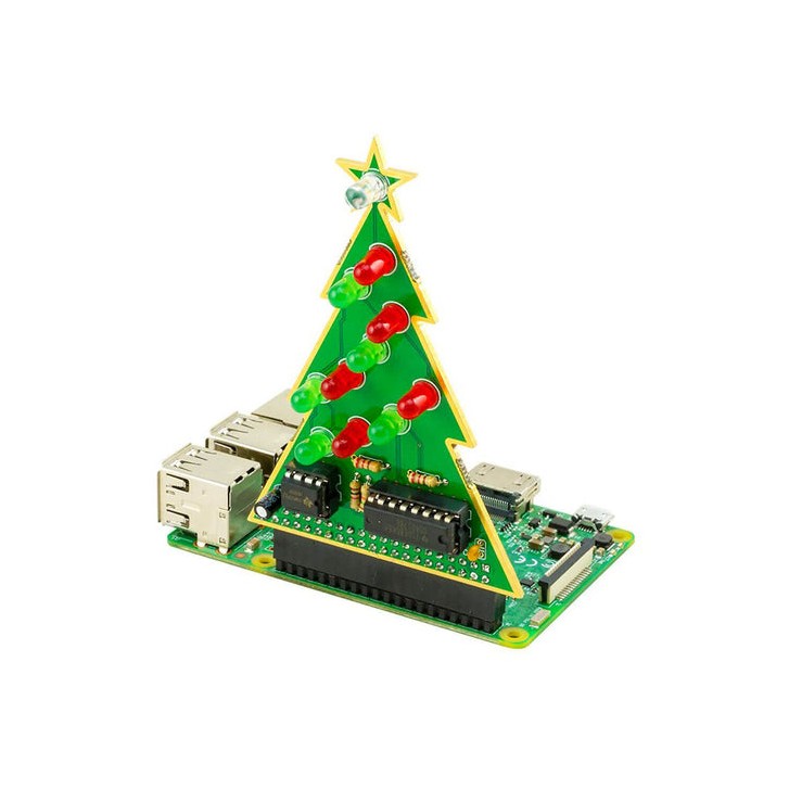 Weihnachtsbaum-Lötset für Raspberry Pi