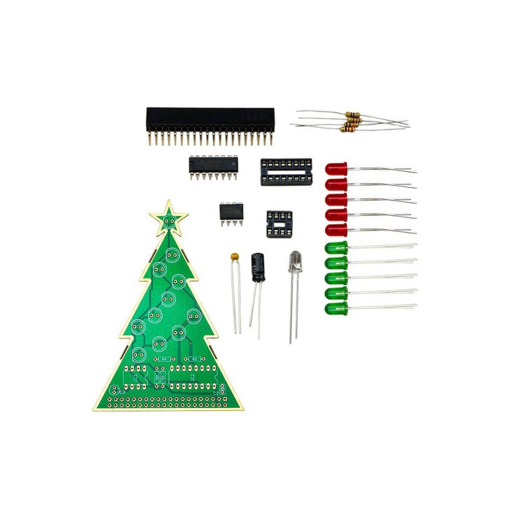 Weihnachtsbaum-Lötset für Raspberry Pi