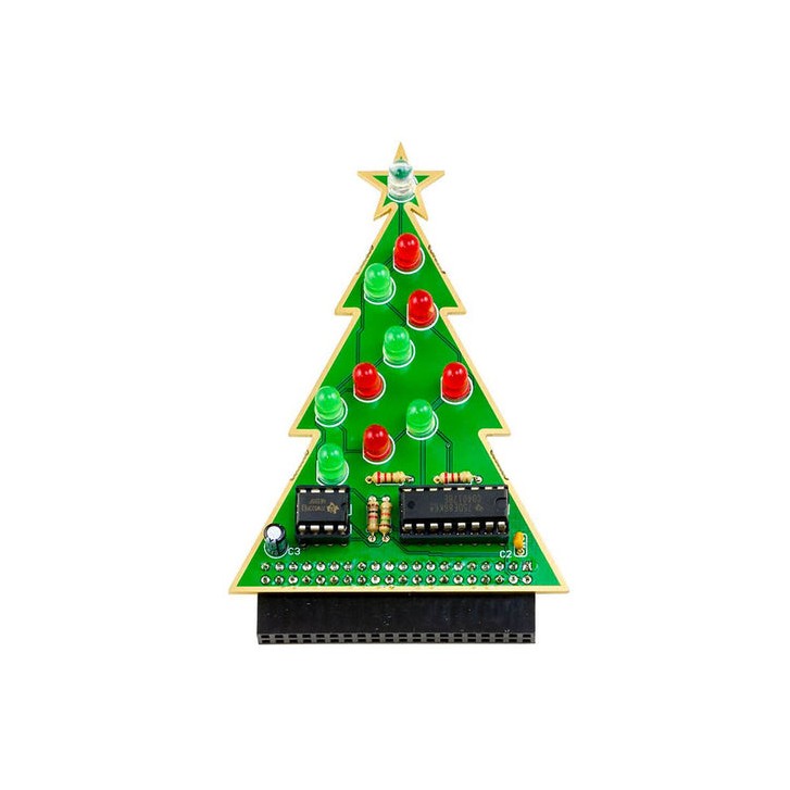 Weihnachtsbaum-Lötset für Raspberry Pi