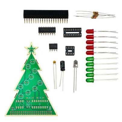 Weihnachtsbaum-Lötset für Raspberry Pi