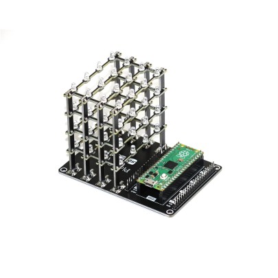 Pico Cube mit LED rot