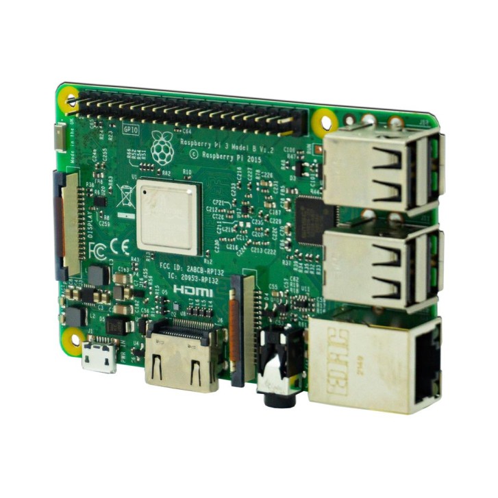 Raspberry Pi 3 B Bundle mit Netzteil, Gehäuse, HDMI-Kabel und SD Card