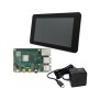 Raspberry Pi 4 B 4GB Bundle mit Display + Gehäuse & NT