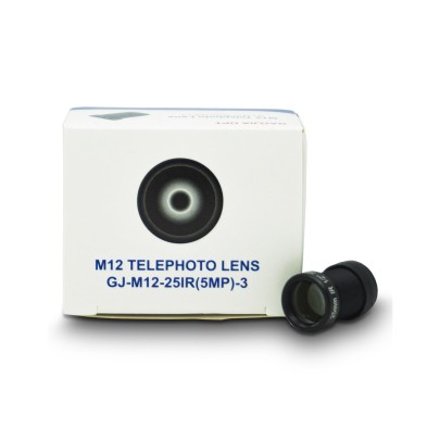 25mm Telefoto Objektiv 5MP für RPi M12 HQ Kamera