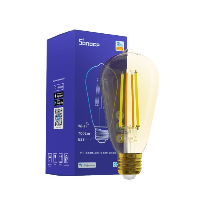 SONOFF B02-F-ST64 Wi-Fi LED E27