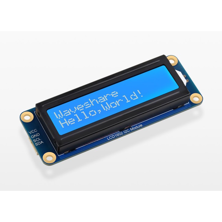 LCD1602 I2C Display 16x2 Zeichen 3,3V/5V