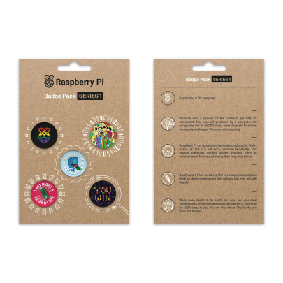 Raspberry Pi Badge Pack