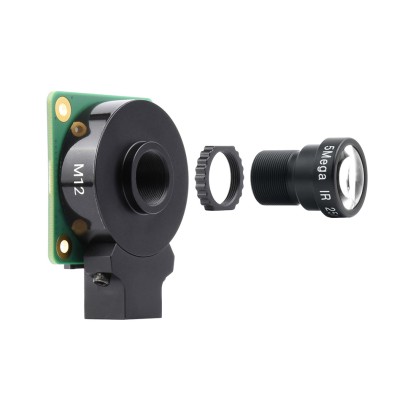 M12 Long Focal Length Objektiv, 5MP, 25mm Brennweite,...