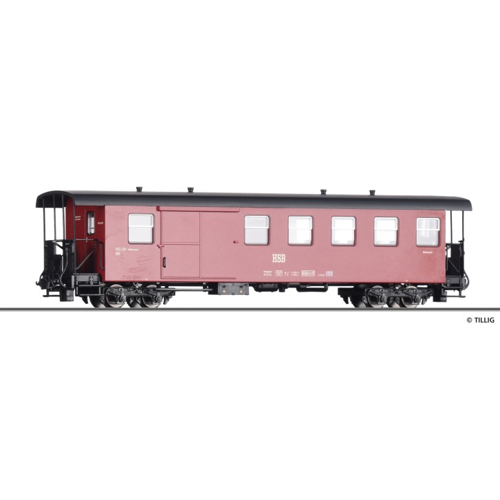 Tillig 3947 Packwagen der HSB