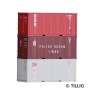 Tillig 7707 Container-Set mit drei 20&lsquo;-Containern