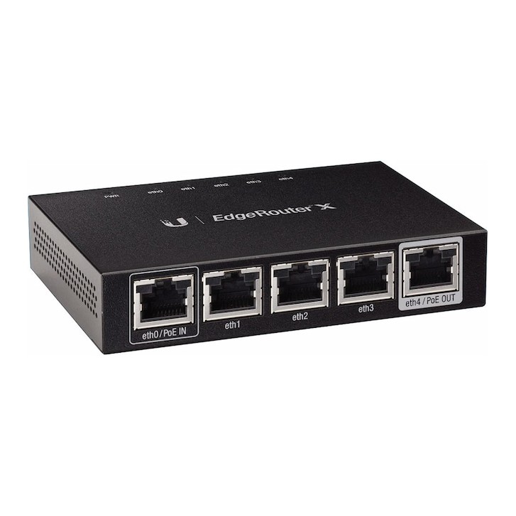 Ubiquiti EdgeRouter X, 5-port Gigabit Router, ER-X