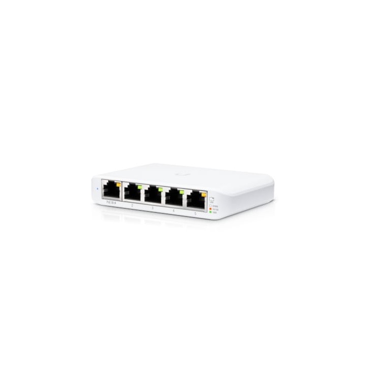 Ubiquiti UniFi Switch Flex Mini Input 1x POE+ 4x RJ45 Gigabit USW-Flex-Mini