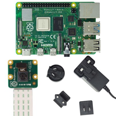 Raspberry Pi 4 8 GB Kamera V2 Bundle inkl. NT