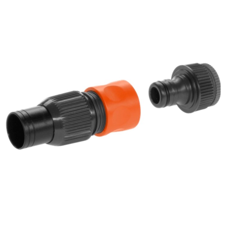 GARDENA Pumpen-Anschlußsatz, 19 mm (3/4") Inhalt: 1 x Hahnstück, 1 x Schlauchstück