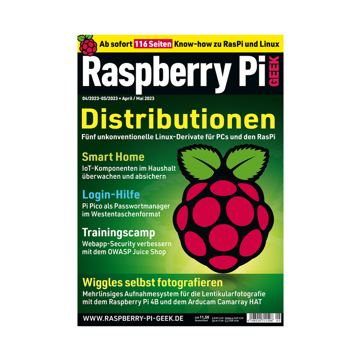 Raspberry Pi Geek - Ausgabe 04/23 - 05/23